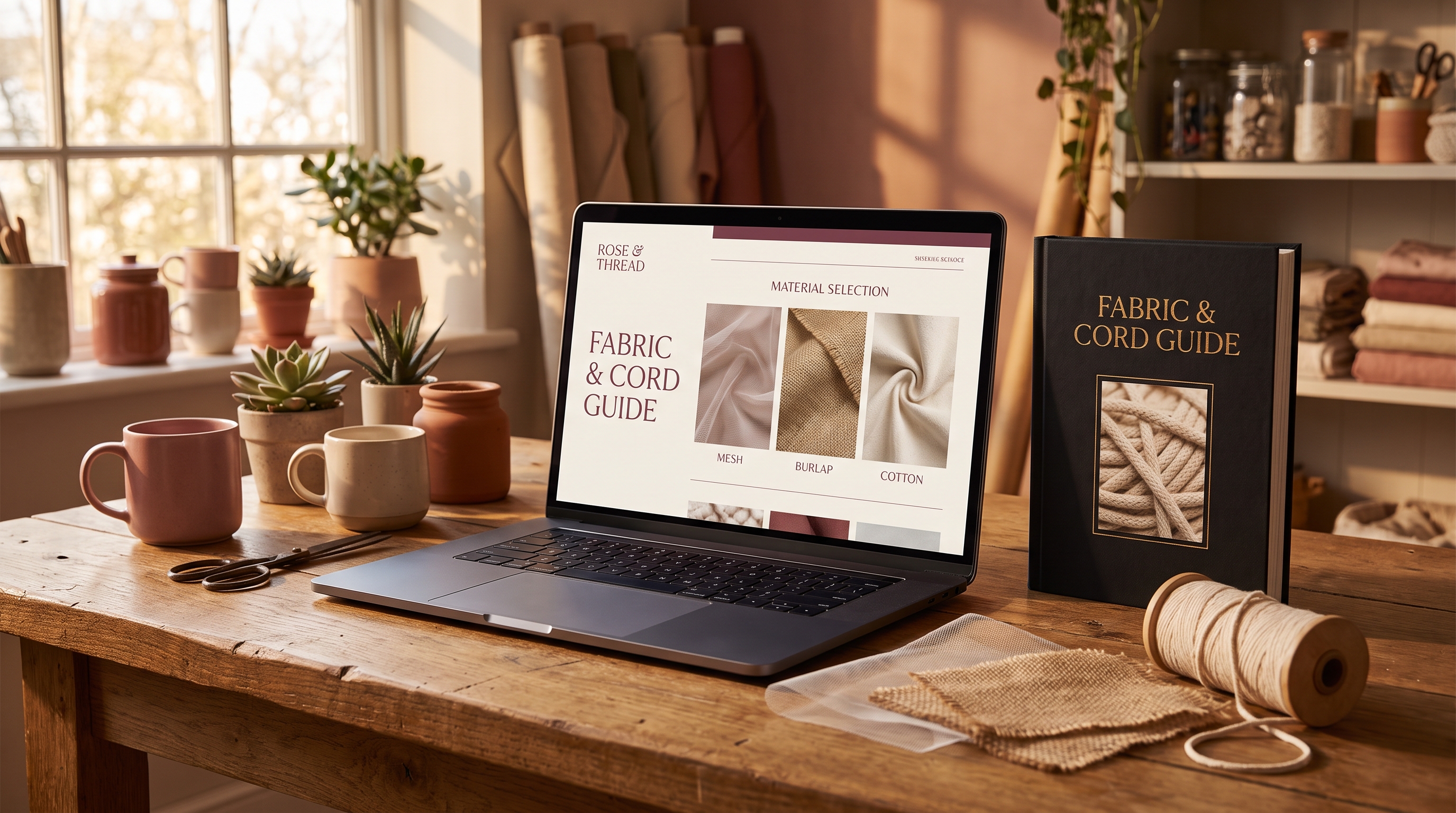 FABRIC & CORD GUIDE — English bonus guide cover
